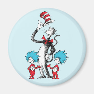 Aimant Dr. Seuss   Le Chat Chapeauté, Chose Un et Chose D