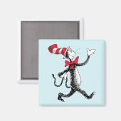 Aimant Dr. Seuss | Le Chat Chapeauté défile (Recto/Verso)