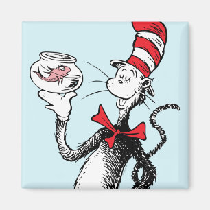 Aimant Dr. Seuss   Le Chat Chapeauté & Krinklebine