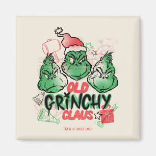 Aimant Dr. Seuss Le vieux Grinch Noël