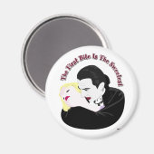 Aimant Dracula, Le Premier Bite Est Le Plus Doux (Recto/Verso)