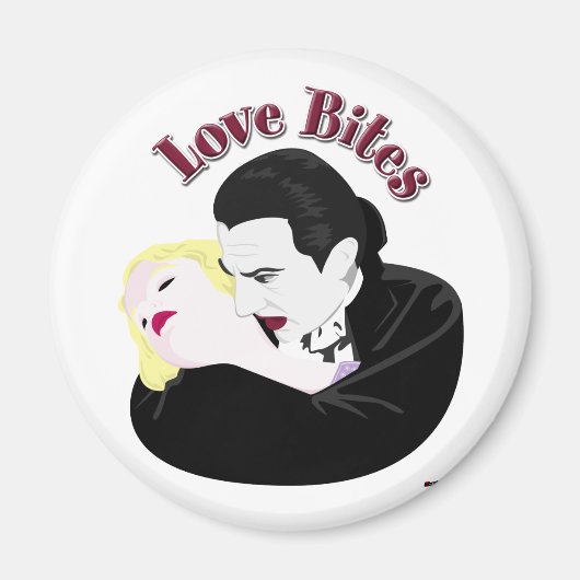 Aimant Dracula, Love Bites (Devant)