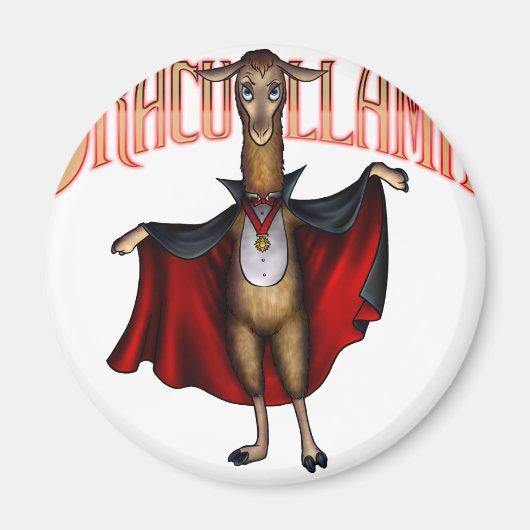 Aimant Dracullama (Devant)