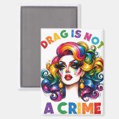 Aimant Drag N'Est Pas Un Crime (Recto/Verso)