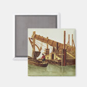 Aimant Dragage d'un canal (Recto/Verso)