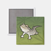 Aimant Dragon à poils de dessin animé / Dragon de Rankin (Recto/Verso)