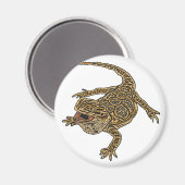 Aimant Dragon à tête (Recto/Verso)