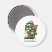 Aimant Dragon and Bear Frdige Mag (Recto/Verso)