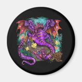 Aimant Dragon aquatique (Devant)