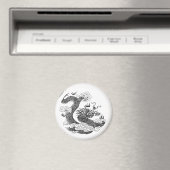Aimant Dragon asiatique (In Situ (Lave-vaisselle))