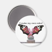 Aimant Dragon Avec Oreilles De Lapin (Recto/Verso)