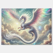 Aimant Dragon blanc (Recto)