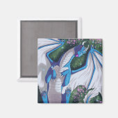 Aimant Dragon bleu (Recto/Verso)