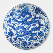 Aimant Dragon bleu (Devant)