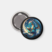 Aimant Dragon Bookworm, Moonlight Reading Tee (Recto/Verso)