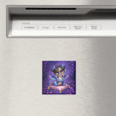 Aimant Dragon Capricieux Céleste Violet (In Situ (Lave-vaisselle))