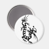 Aimant Dragon chinois (Recto/Verso)