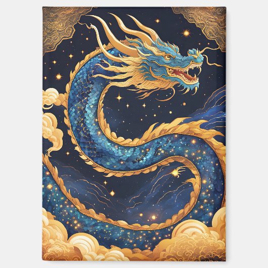 aimant dragon chinois (Recto)