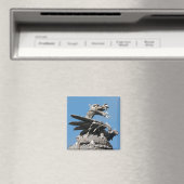 Aimant Dragon, City Hall Cardiff, Pays de Galles, Royaume (In Situ (Lave-vaisselle))