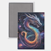 aimant dragon cosmique (Recto/Verso)