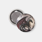 Aimant Dragon Dans La Grotte (Recto/Verso)