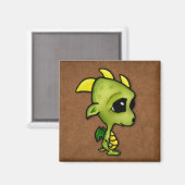 Aimant Dragon de bébé (Recto/Verso)