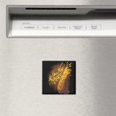 Aimant Dragon de feu d'or (In Situ (Lave-vaisselle))