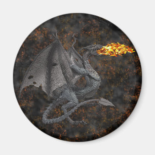 Aimant Dragon de Feu-Respiration
