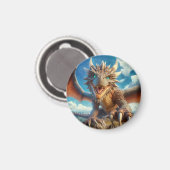 Aimant Dragon de la montagne (Recto/Verso)