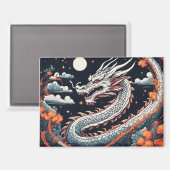 aimant dragon de nuit (Recto/Verso)
