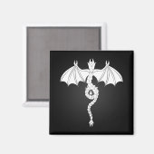Aimant Dragon de serpent blanc (Recto/Verso)