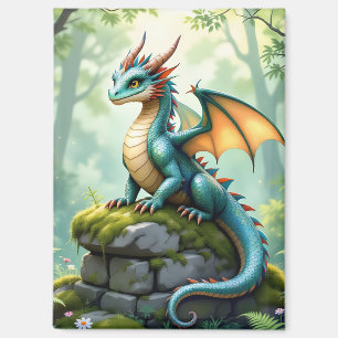Aimant Dragon de Whimsical sur pierre antique