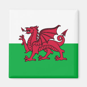 Aimant Dragon Flag of Wales, Celtic Welsh National Flag
