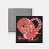 Aimant Dragon Heart (Recto/Verso)