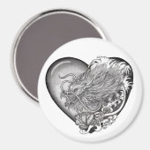 Aimant Dragon Heart (Recto/Verso)