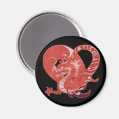 Aimant Dragon Heart (Recto/Verso)