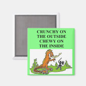 Aimant dragon imaginaire croquant (Recto/Verso)