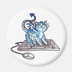 Aimant Dragon Kitty