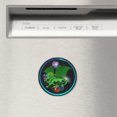 Aimant Dragon-Magnets de l'univers vert (In Situ (Lave-vaisselle))