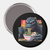 Aimant Dragon mangeant des ramen  (Recto/Verso)