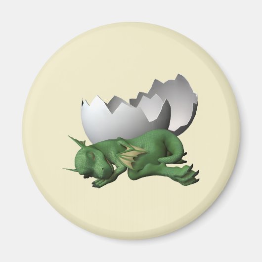 Aimant Dragon nouveau-né (Devant)