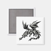 Aimant Dragón poligonal (Recto/Verso)