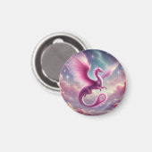 Aimant Dragon rose (Recto/Verso)