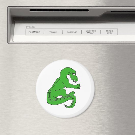 Aimant Dragon, vert (In Situ (Lave-vaisselle))