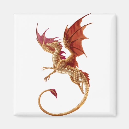 Aimant dragon volant (Devant)