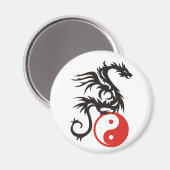 Aimant Dragon Yin & Yang (Recto/Verso)