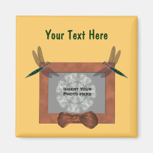 Aimant Dragonflies colorées Photo