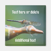 Aimant Dragonfly Co Pilot Nature Personalized (Devant)