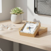 Aimant Dragonfly colorée personnalisable