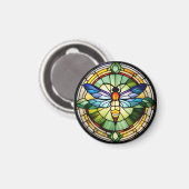 Aimant Dragonfly en verre (Recto/Verso)